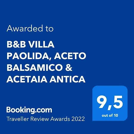 Paolida, Aceto Balsamico&acetaia Antica Affittacamere Nonantola