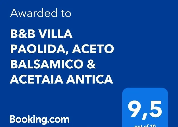Paolida,aceto Balsamico & Tastings Penzion Nonantola